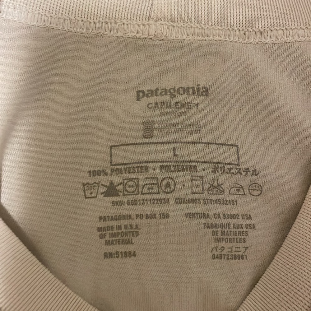 Patagonia Capilene 1 Tshirt - Picture 4 of 4